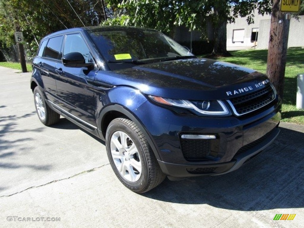 2017 Range Rover Evoque SE - Loire Blue Metallic / Espresso/Almond photo #2