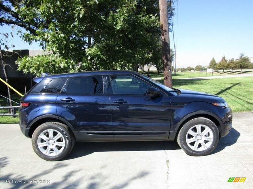 2017 Range Rover Evoque SE - Loire Blue Metallic / Espresso/Almond photo #6