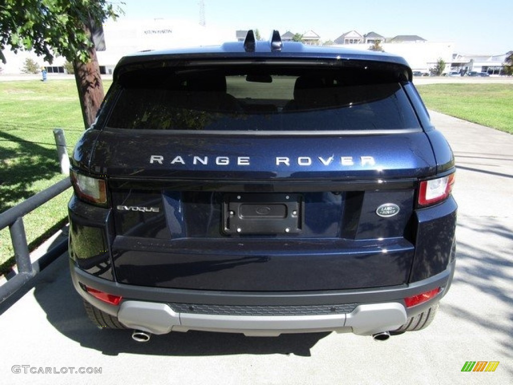 2017 Range Rover Evoque SE - Loire Blue Metallic / Espresso/Almond photo #8