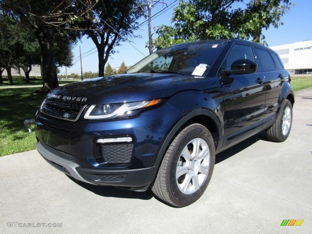 2017 Range Rover Evoque SE - Loire Blue Metallic / Espresso/Almond photo #10