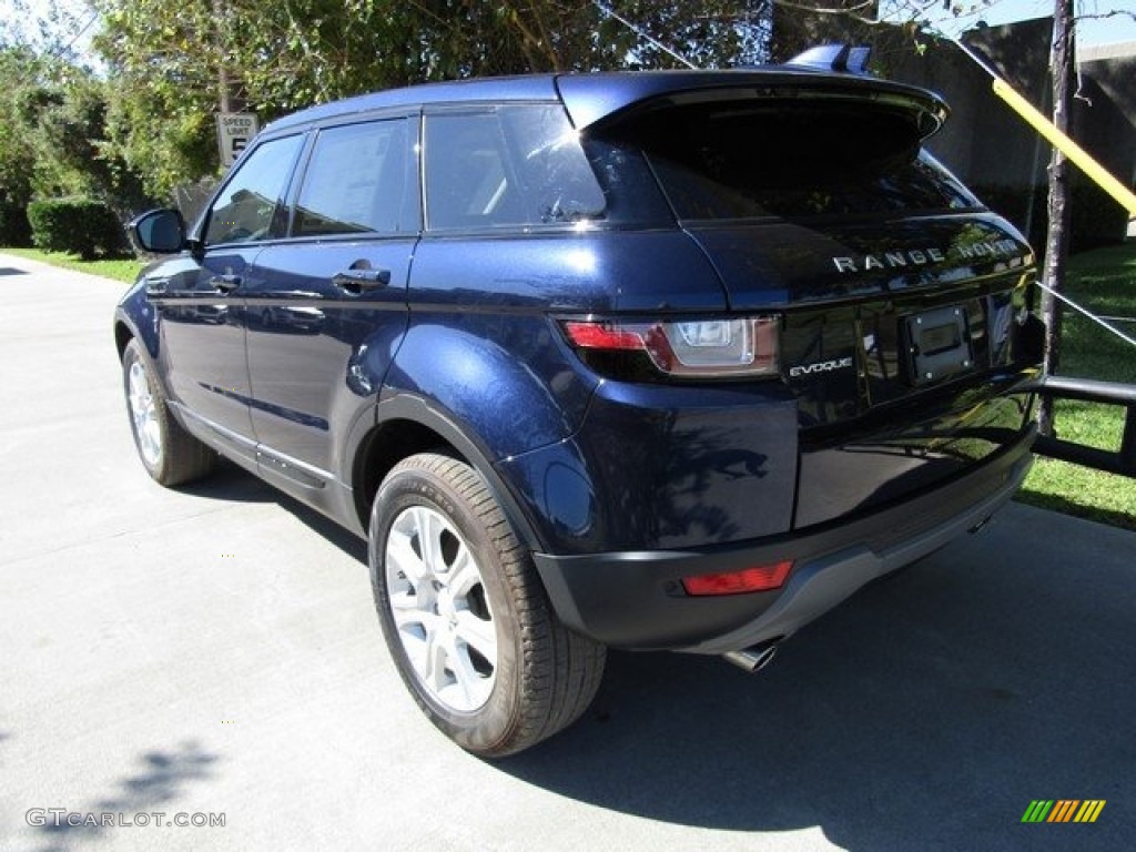 2017 Range Rover Evoque SE - Loire Blue Metallic / Espresso/Almond photo #12