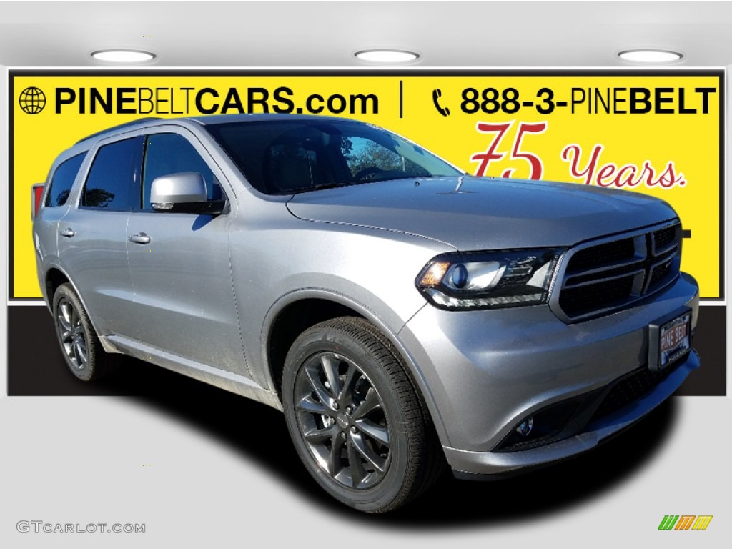 2018 Durango GT AWD - Bruiser Gray / Light Frost Beige/Black photo #1