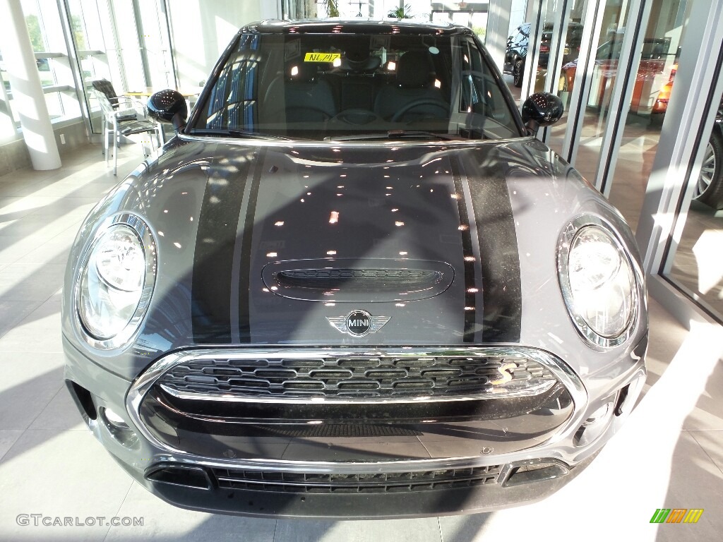 2018 Clubman Cooper S ALL4 - Thunder Grey Metallic / Carbon Black photo #2