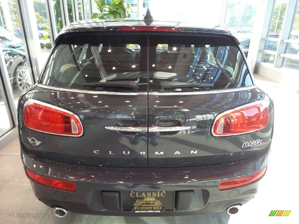 2018 Clubman Cooper S ALL4 - Thunder Grey Metallic / Carbon Black photo #3