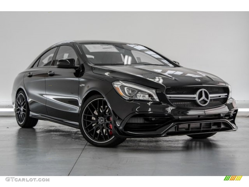 Night Black 2018 Mercedes-Benz CLA AMG 45 Coupe Exterior Photo #123423329