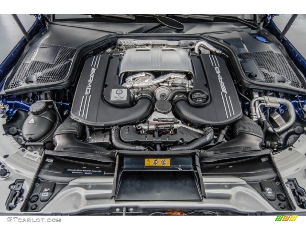 2018 Mercedes-Benz C 63 AMG Coupe 4.0 Liter AMG biturbo DOHC 32-Valve VVT V8 Engine Photo #123423725