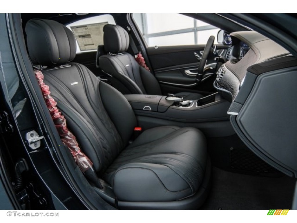 Magma Grey/Espresso Brown Interior 2018 Mercedes-Benz S AMG 63 4Matic Sedan Photo #123424691