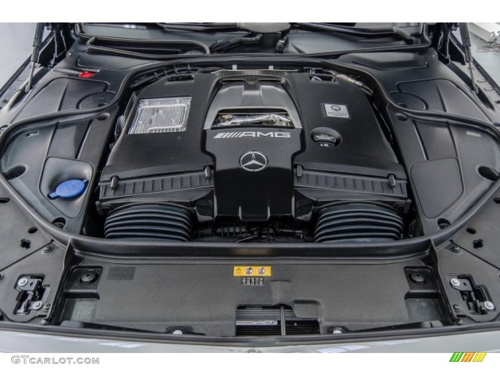 2018 Mercedes-Benz S AMG 63 4Matic Sedan 4.0 Liter biturbo DOHC 32-Valve VVT V8 Engine Photo #123424724