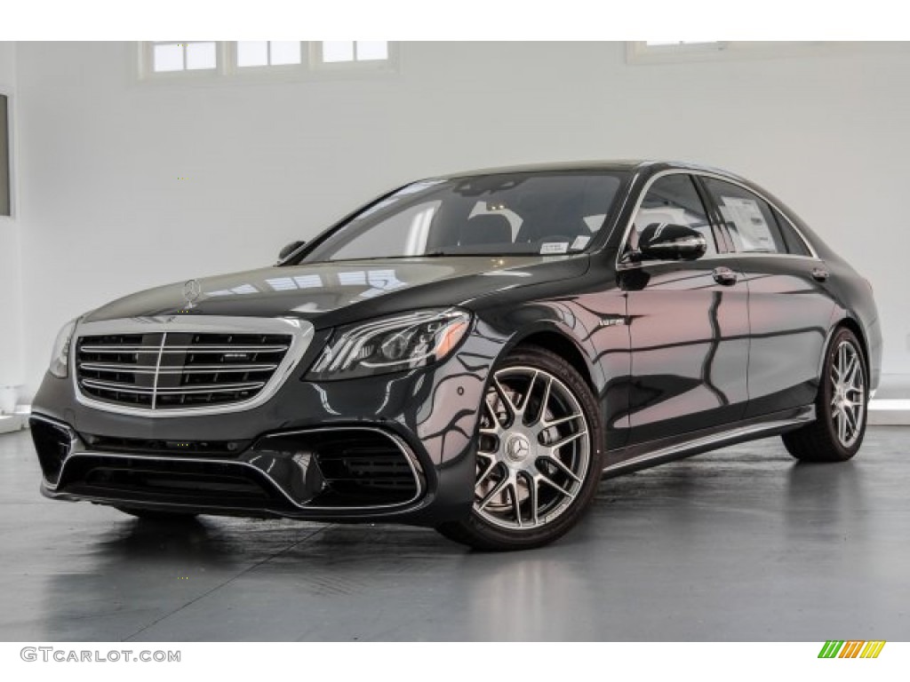Magnetite Black Metallic 2018 Mercedes-Benz S AMG 63 4Matic Sedan Exterior Photo #123424844