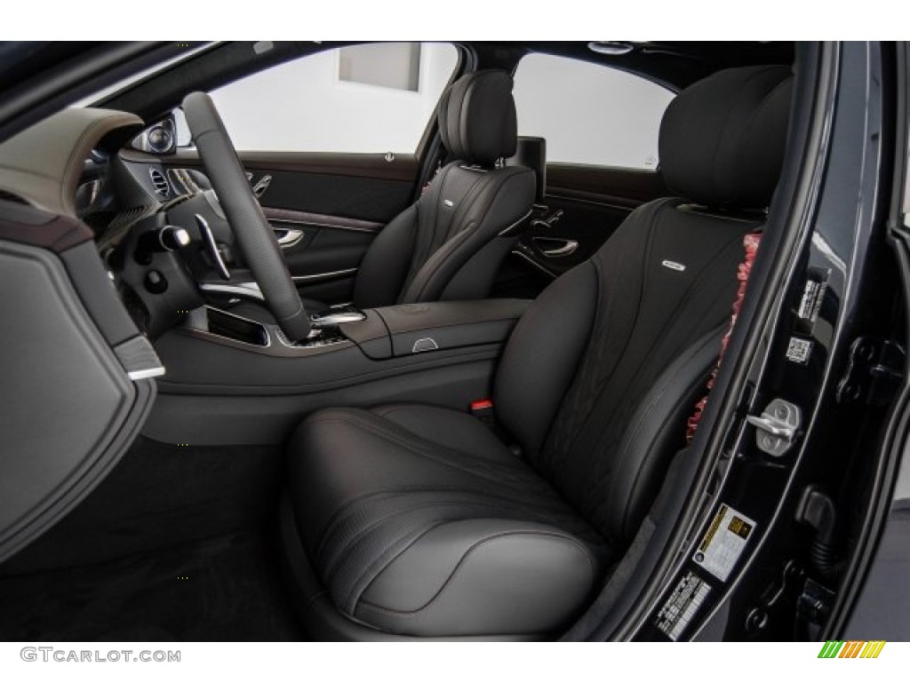 2018 Mercedes-Benz S AMG 63 4Matic Sedan Front Seat Photo #123424865