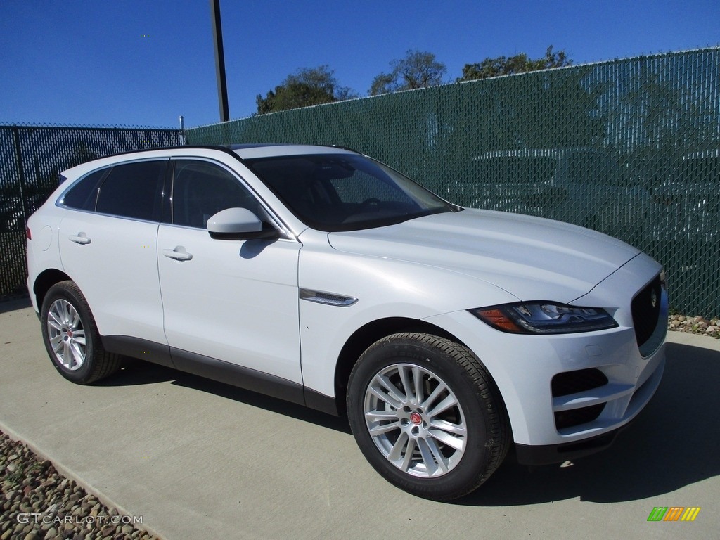 Yulong White Metallic Jaguar F-PACE