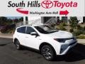Super White 2017 Toyota RAV4 XLE AWD Hybrid