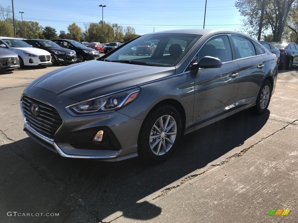 Machine Gray Hyundai Sonata