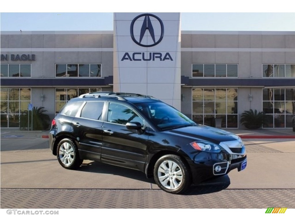 2010 RDX SH-AWD - Crystal Black Pearl / Ebony photo #1