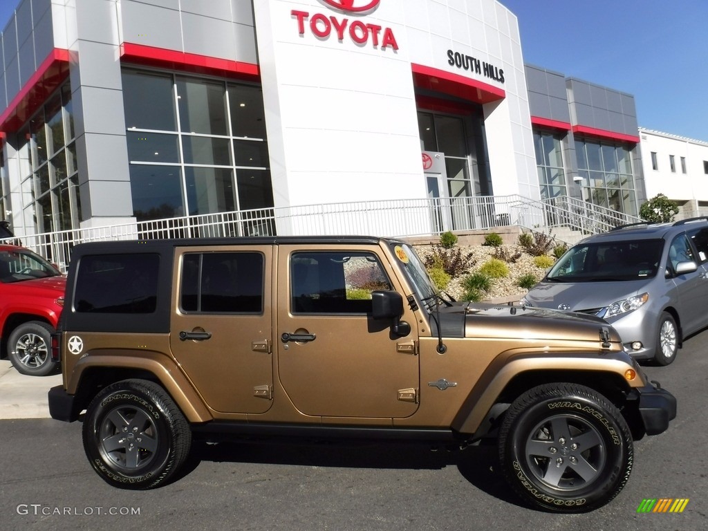 2015 Wrangler Unlimited Sport 4x4 - Copper Brown Pearl / Black photo #2
