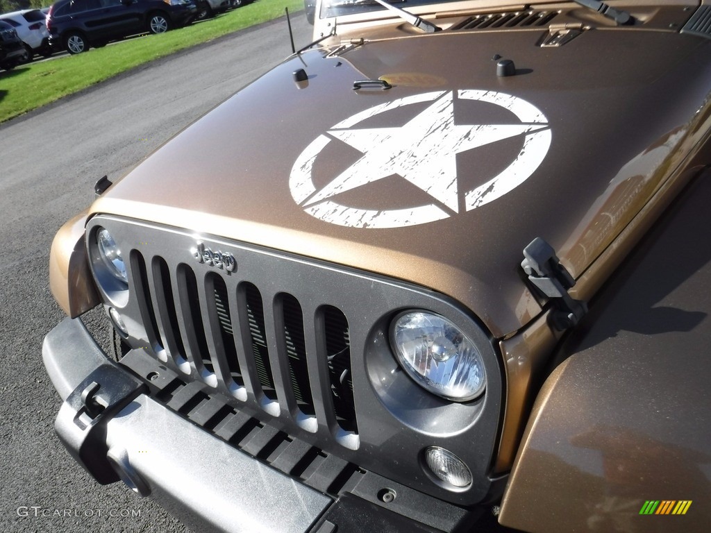 2015 Wrangler Unlimited Sport 4x4 - Copper Brown Pearl / Black photo #7
