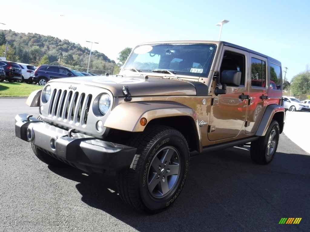2015 Wrangler Unlimited Sport 4x4 - Copper Brown Pearl / Black photo #8