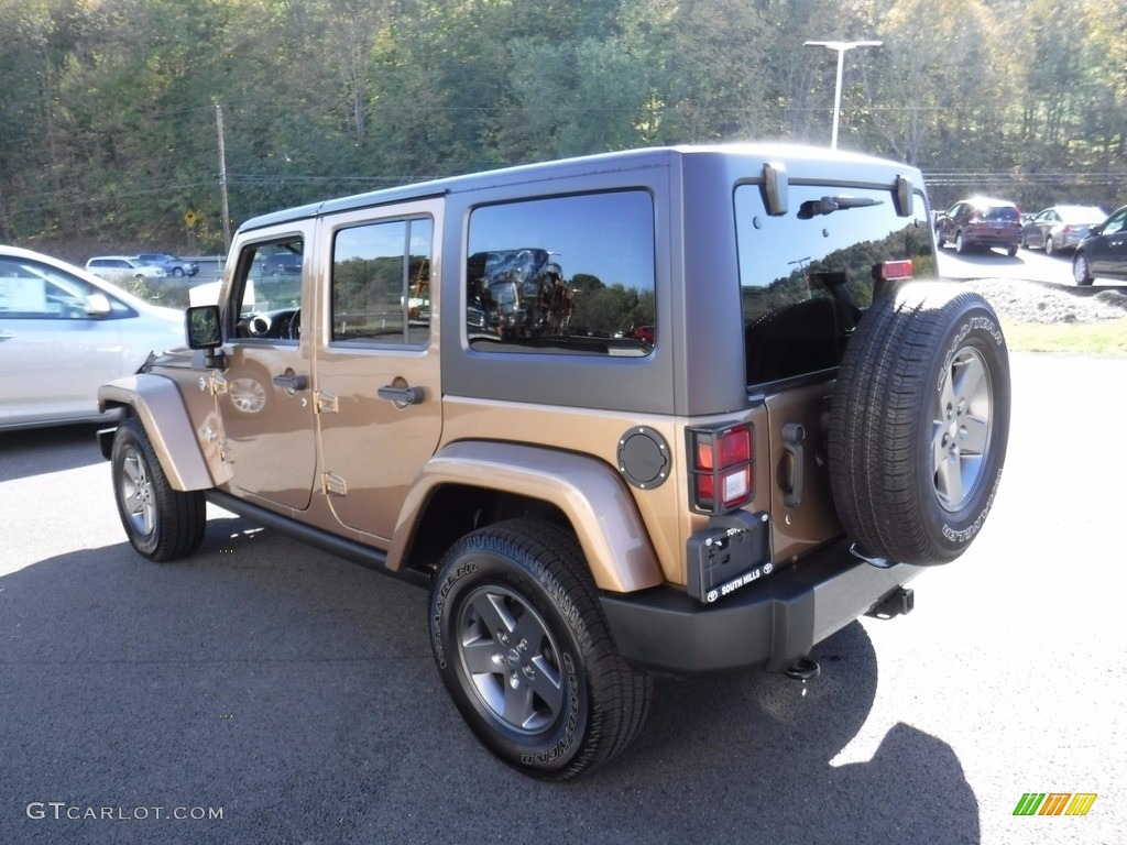 2015 Wrangler Unlimited Sport 4x4 - Copper Brown Pearl / Black photo #10