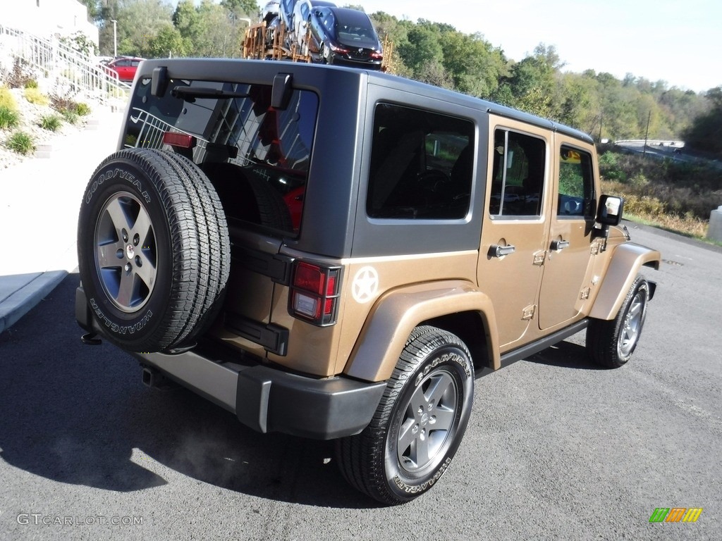 2015 Wrangler Unlimited Sport 4x4 - Copper Brown Pearl / Black photo #12