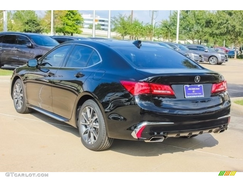 2018 TLX V6 Technology Sedan - Crystal Black Pearl / Espresso photo #5