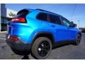 2018 Hydro Blue Pearl Jeep Cherokee Latitude  photo #7