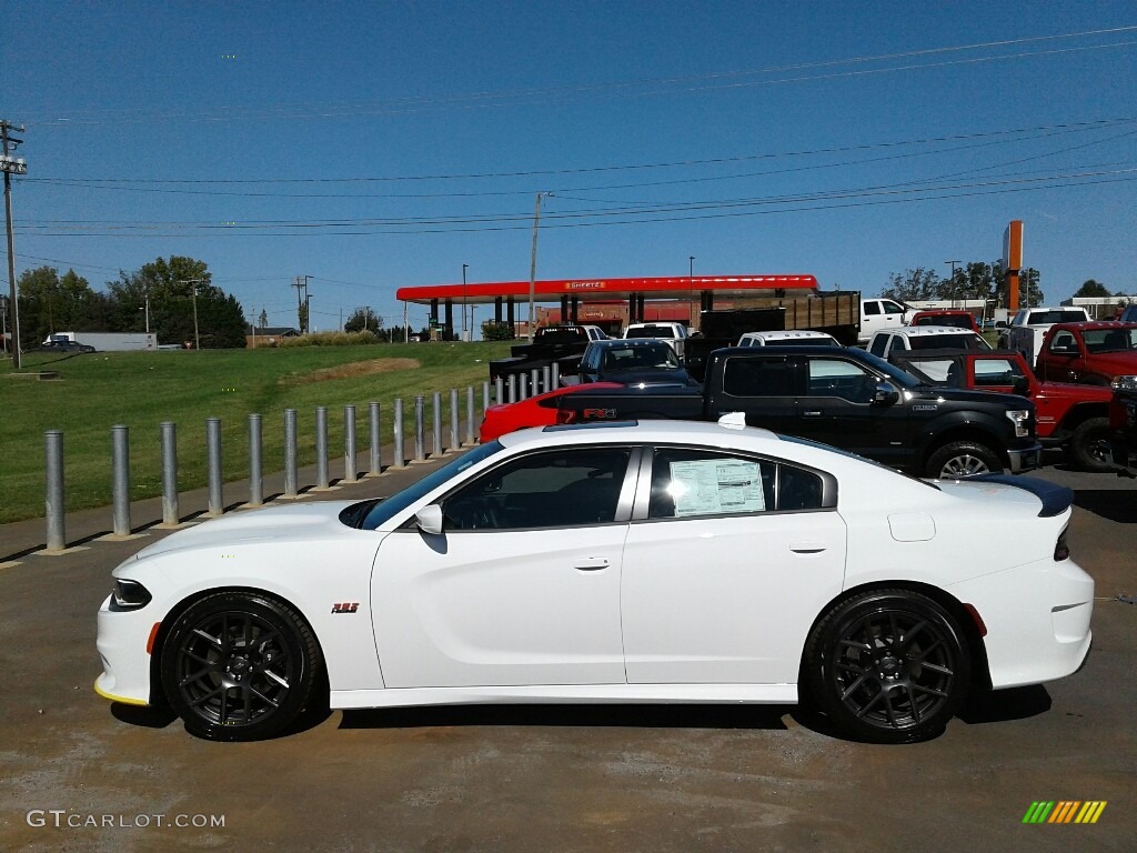 2018 Charger R/T Scat Pack - White Knuckle / Black photo #1