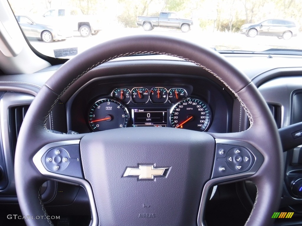 2017 Silverado 2500HD LTZ Crew Cab 4x4 - Black / Cocoa/­Dune photo #34