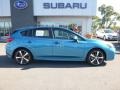 Island Blue Pearl 2018 Subaru Impreza 2.0i Sport 5-Door Exterior