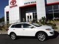 Crystal White Pearl Mica - CX-9 Grand Touring AWD Photo No. 2