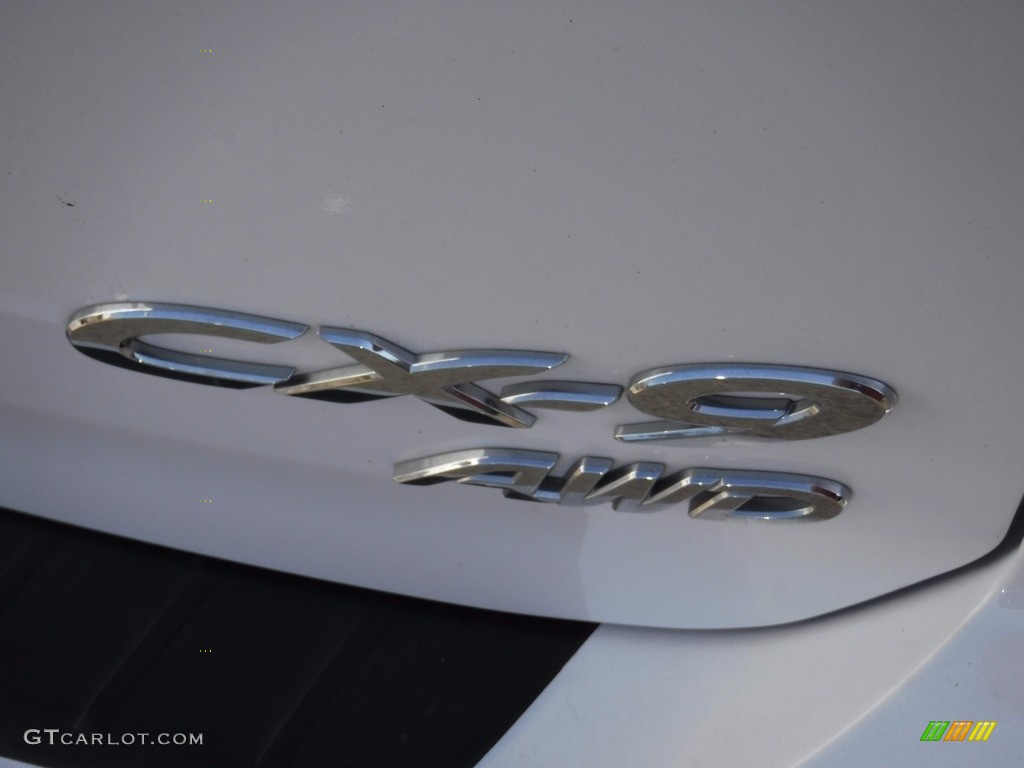 2011 CX-9 Grand Touring AWD - Crystal White Pearl Mica / Sand photo #11