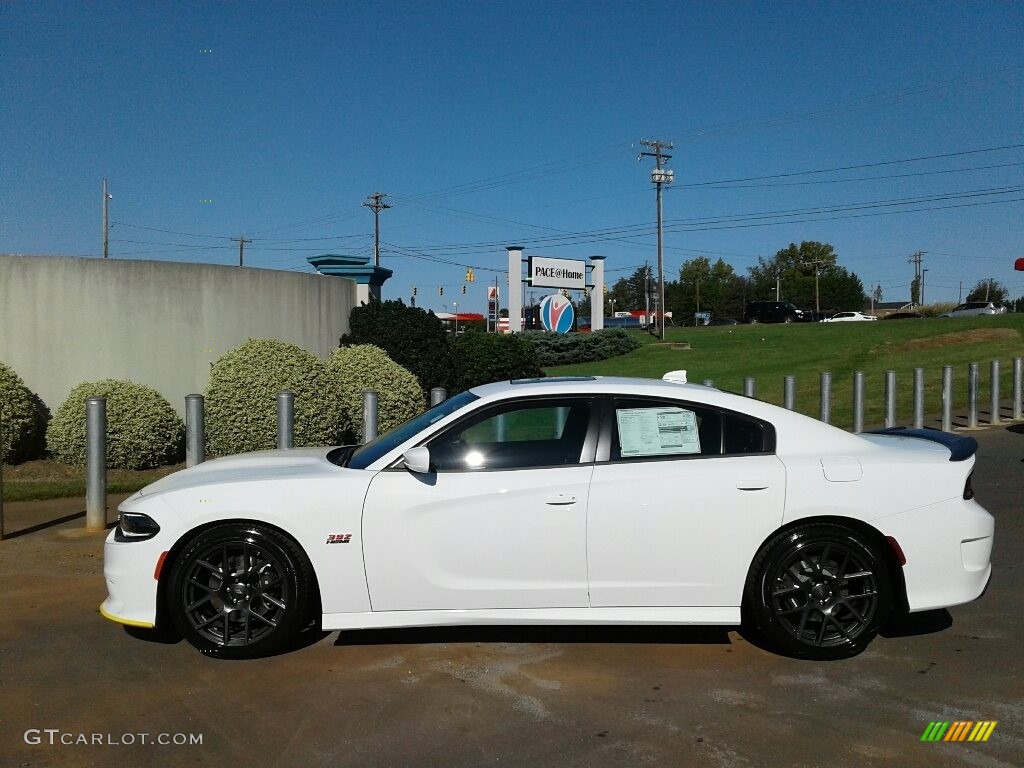 2018 Charger R/T Scat Pack - White Knuckle / Black photo #1