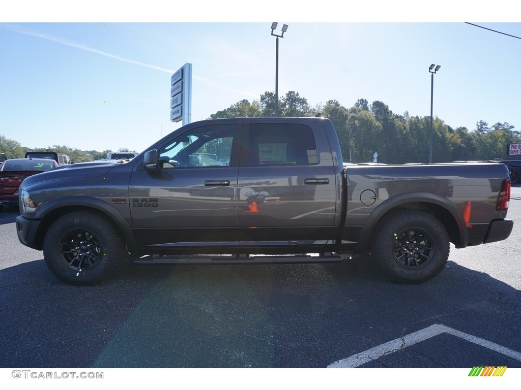 2018 1500 Rebel Crew Cab 4x4 - Granite Crystal Metallic / Black photo #4