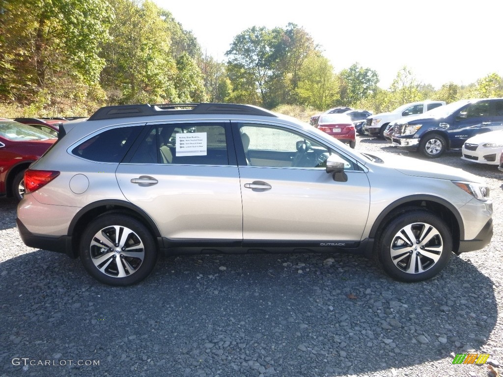 2018 Outback 2.5i Limited - Tungsten Metallic / Ivory photo #3