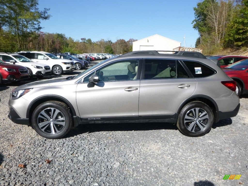 2018 Outback 2.5i Limited - Tungsten Metallic / Black photo #3