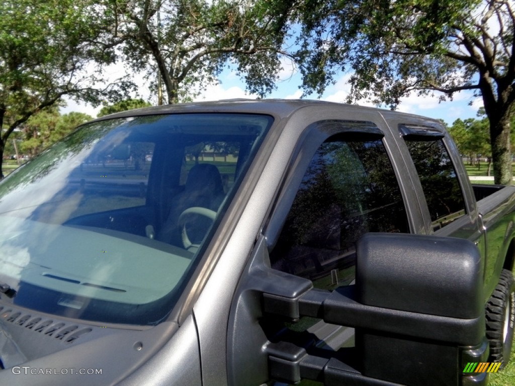 2003 F350 Super Duty Lariat Crew Cab 4x4 - Dark Shadow Grey Metallic / Medium Flint photo #27