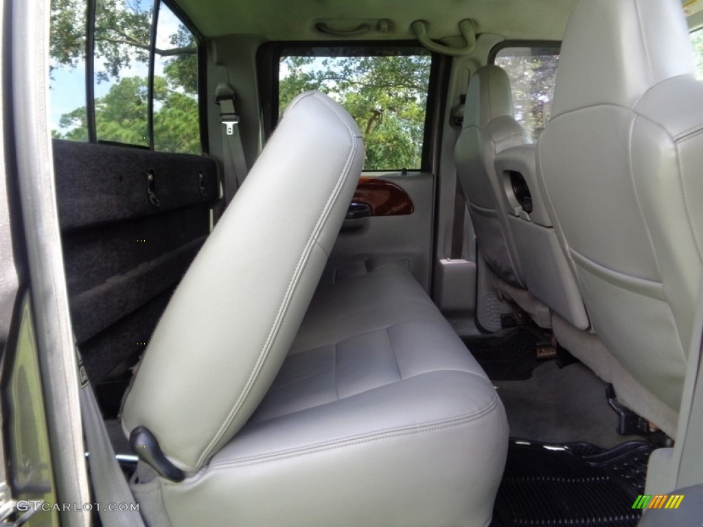 2003 F350 Super Duty Lariat Crew Cab 4x4 - Dark Shadow Grey Metallic / Medium Flint photo #46