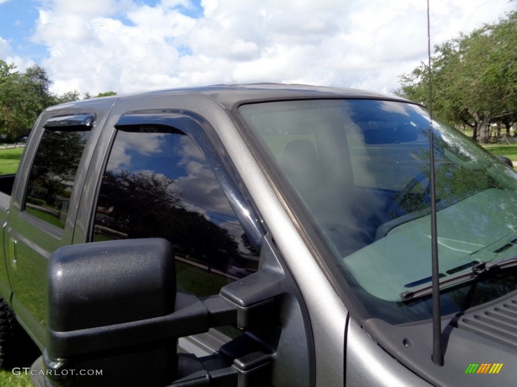 2003 F350 Super Duty Lariat Crew Cab 4x4 - Dark Shadow Grey Metallic / Medium Flint photo #57