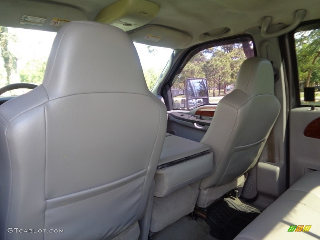 2003 F350 Super Duty Lariat Crew Cab 4x4 - Dark Shadow Grey Metallic / Medium Flint photo #58