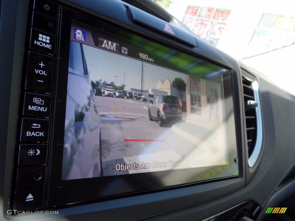 2016 CR-V Touring AWD - White Diamond Pearl / Beige photo #18