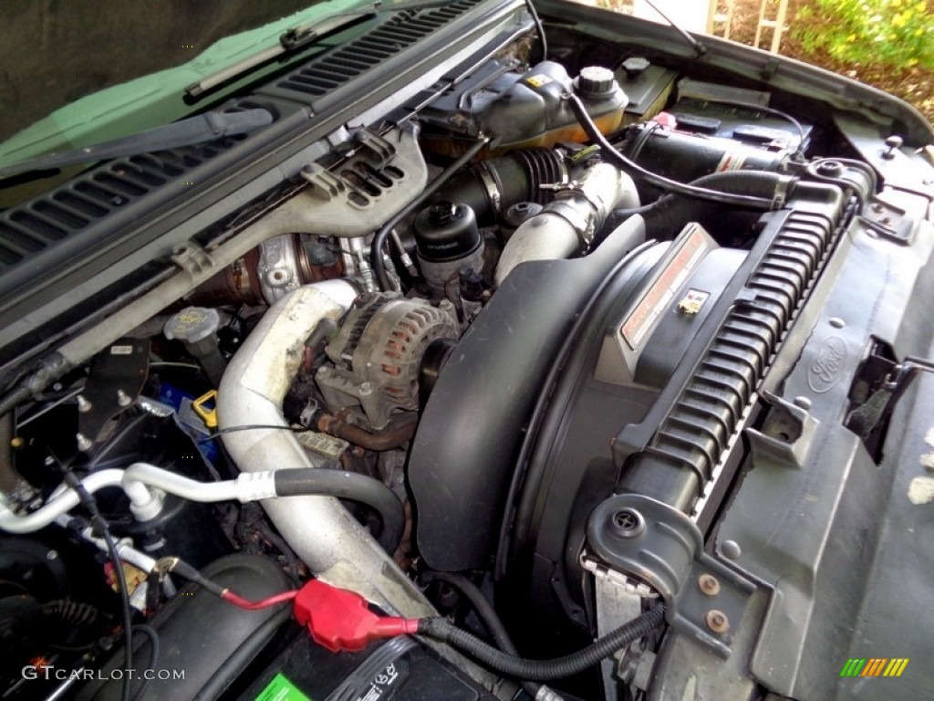 2003 F350 Super Duty Lariat Crew Cab 4x4 - Dark Shadow Grey Metallic / Medium Flint photo #79