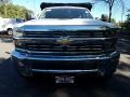 Summit White - Silverado 3500HD Work Truck Regular Cab 4x4 Dump Truck Photo No. 2