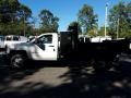 Summit White - Silverado 3500HD Work Truck Regular Cab 4x4 Dump Truck Photo No. 3