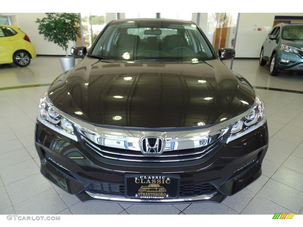 2017 Accord EX Sedan - Kona Coffee Metallic / Black photo #1