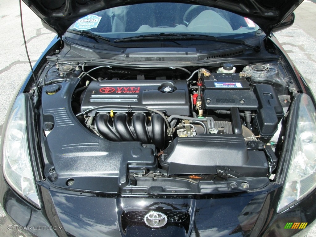 2000 Celica GT - Black / Black/Silver photo #17