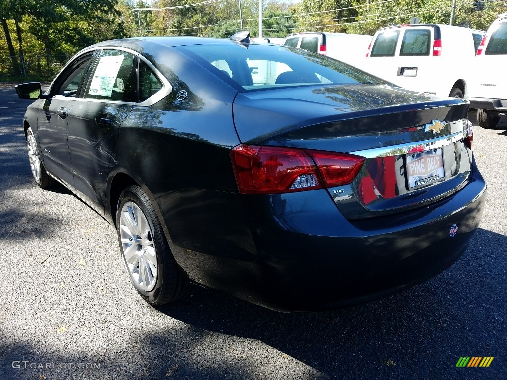2018 Impala LS - Nightfall Gray Metallic / Jet Black/Dark Titanium photo #4