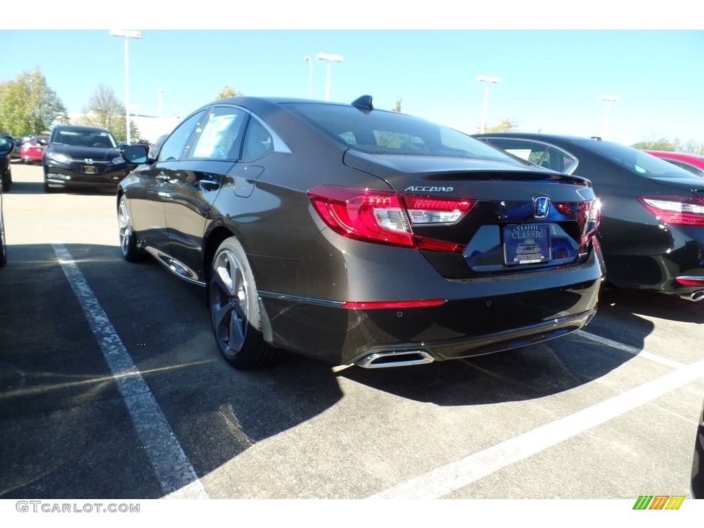 2018 Accord Touring Sedan - Kona Coffee Metallic / Black photo #2