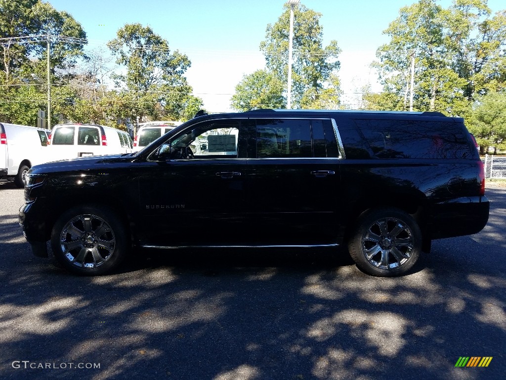 2018 Suburban Premier 4WD - Black / Cocoa/­Dune photo #3