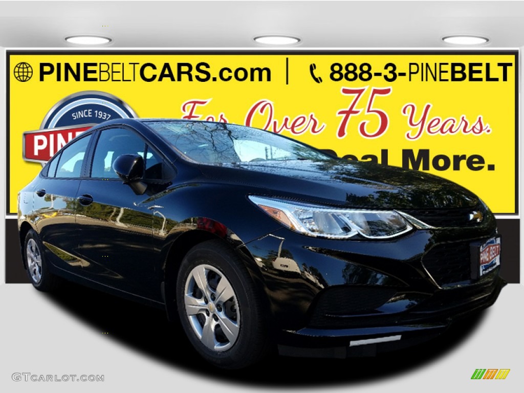 2017 Cruze LS - Mosaic Black Metallic / Jet Black photo #1