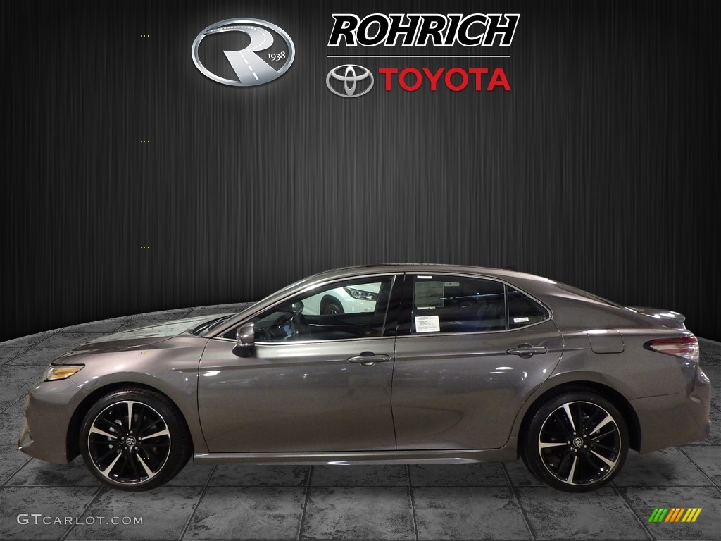 2018 Camry XSE V6 - Predawn Gray Mica / Black photo #3