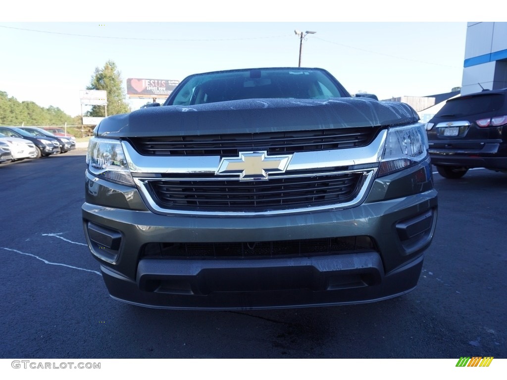 2018 Colorado LT Crew Cab 4x4 - Deepwood Green Metallic / Jet Black photo #2